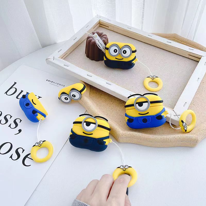 Minions - One Eye - Airpods Cover for Apple AirPods - Premium Silicone Case
