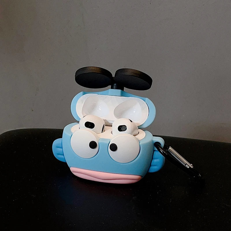 Cool Fish Airpods Cover for Apple AirPods - Premium Silicone Case (Limited Edition)