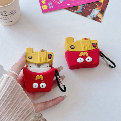 McDonald's & Chicken nugguts Airpods Cover for Apple AirPods - Premium Silicone Case