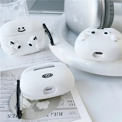 Cute Cartoon with Airpods Cover for Apple AirPods - Premium Silicone Case (Limited Edition)