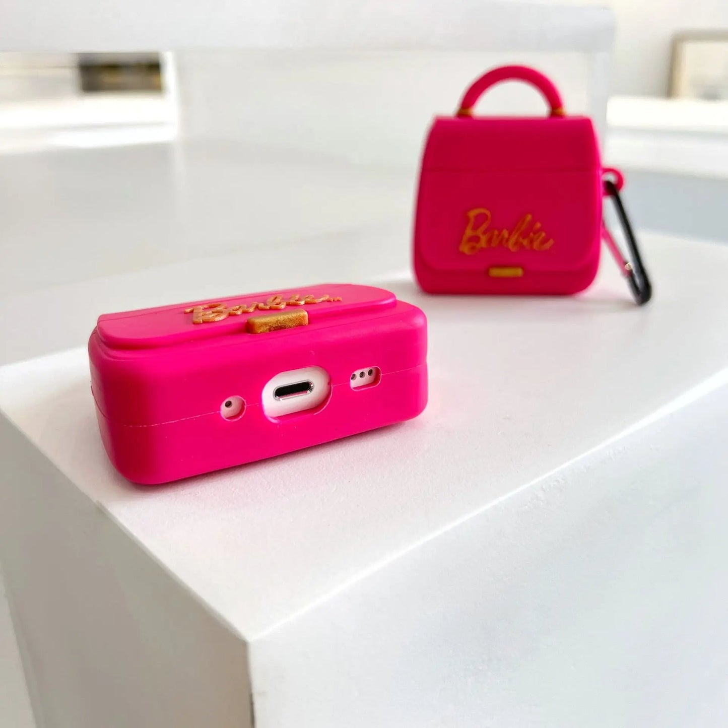 BARBIƎ Airpods Cover for Apple AirPods - Premium Silicone Case (Limited Edition)