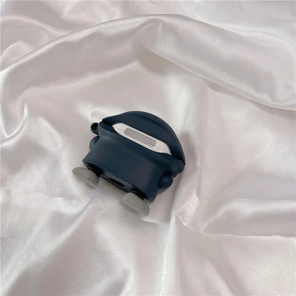 The North Face Shark - Airpods Cover  for Apple AirPods Pro 2 -  Premium Silicone Case Cover