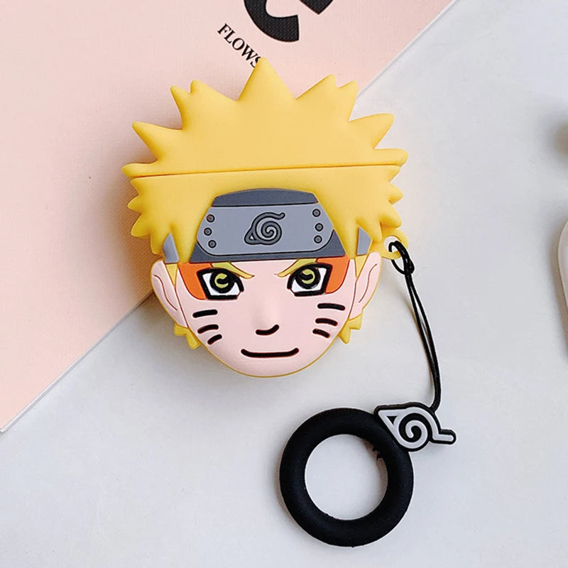 Kakasi Naruto Airpods Cover for Apple AirPods - Premium Silicone Case