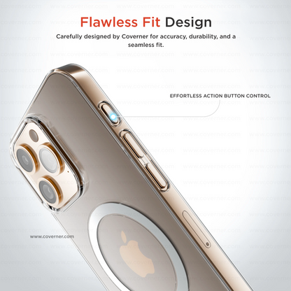 Anti-Yellow MagSafe Clear Case for iPhone – Crystal Clear | Coverner