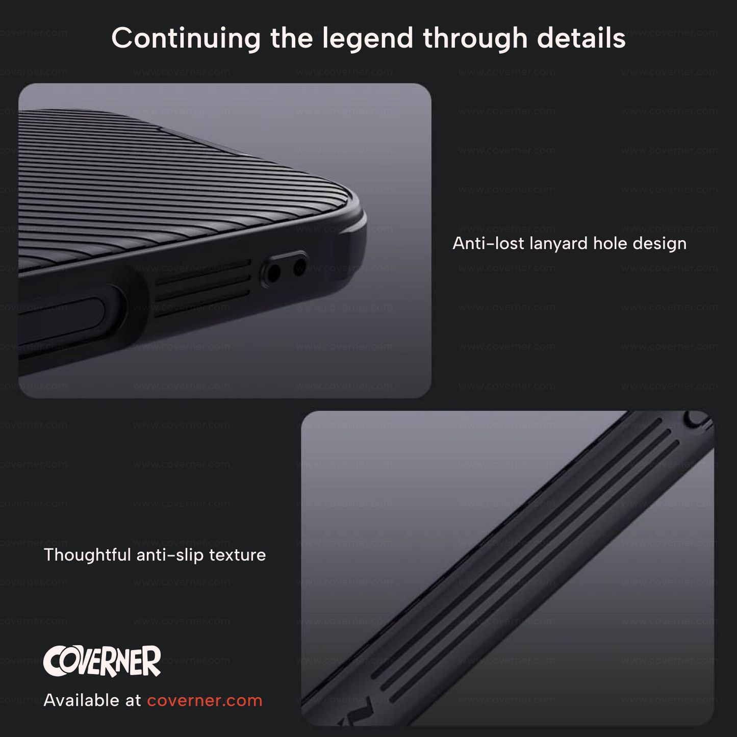 Nillkin® CamShield Pro Case for iPhone 16 Pro & 16 Pro Max with Camera Cover – Shockproof, Privacy Slide Cover, Anti-Fingerprint Design by Coverner India