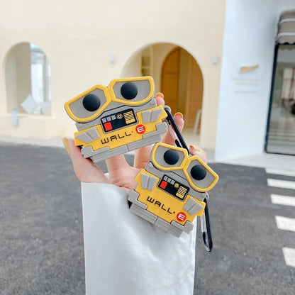 Wall E Airpods Cover  for Apple AirPods -  Premium Silicone Case Cover