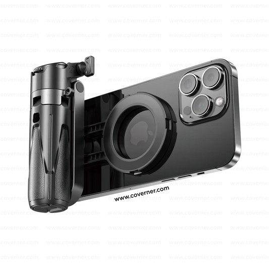Hybrid Flex – 4-in-1 MagSafe Tripod, Selfie Stick, Wireless Grip & Camera Handle by Coverner India