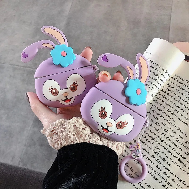 Star Rabbit Airpods Cover for Apple AirPods - Premium Silicone Case Cover