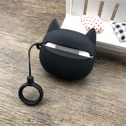 Black Panther Airpods Cover  for Apple AirPods -  Premium Silicone Case Cover