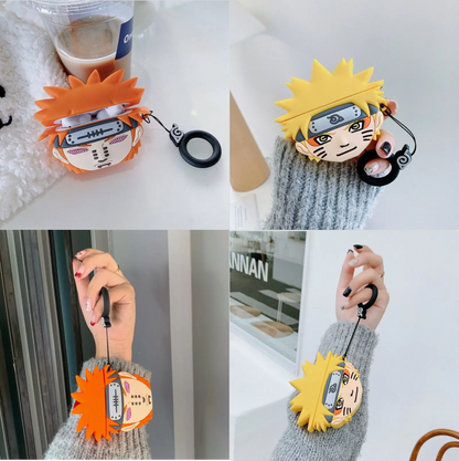 Kakasi Naruto Airpods Cover for Apple AirPods - Premium Silicone Case