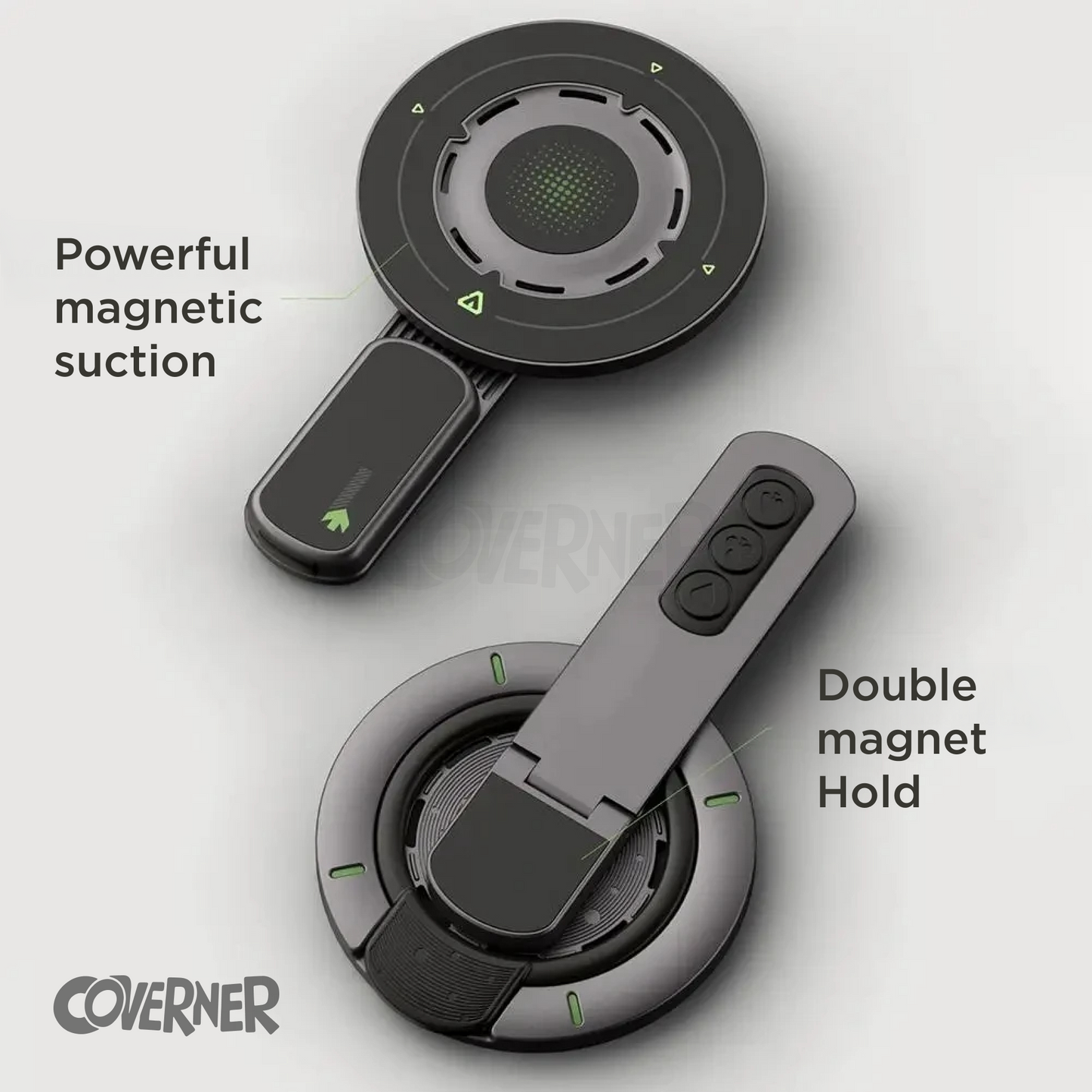 MagStand 360 – Ultra-Thin Magnetic Phone Holder| Coverner
