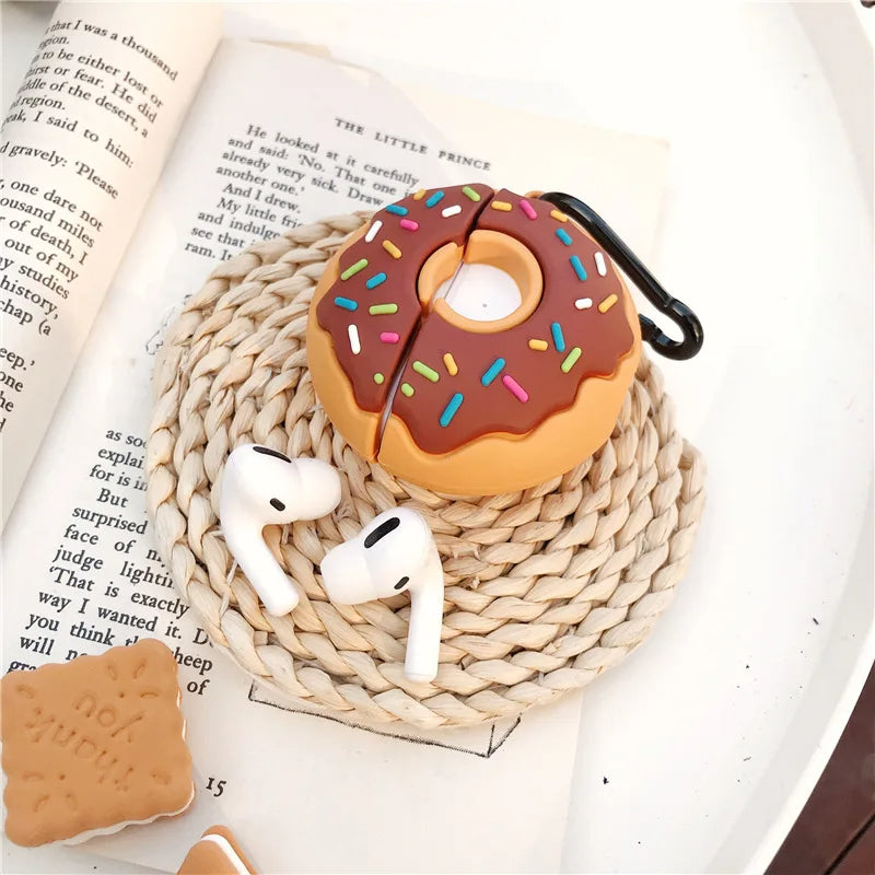 Doughnut -  Airpods Cover for Apple AirPods - Premium Silicone Case