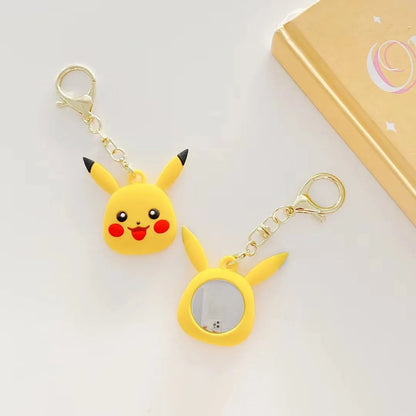 Pikachu - Premium Silicone AirTag Case with Keychain – Washable, Durable & Stylish Protection - Coverner India