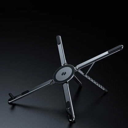MagFlex Pro – Lightweight Strong MagSafe Adjustable Alloy Stand for Phone, Tablet & Laptop by Coverner India