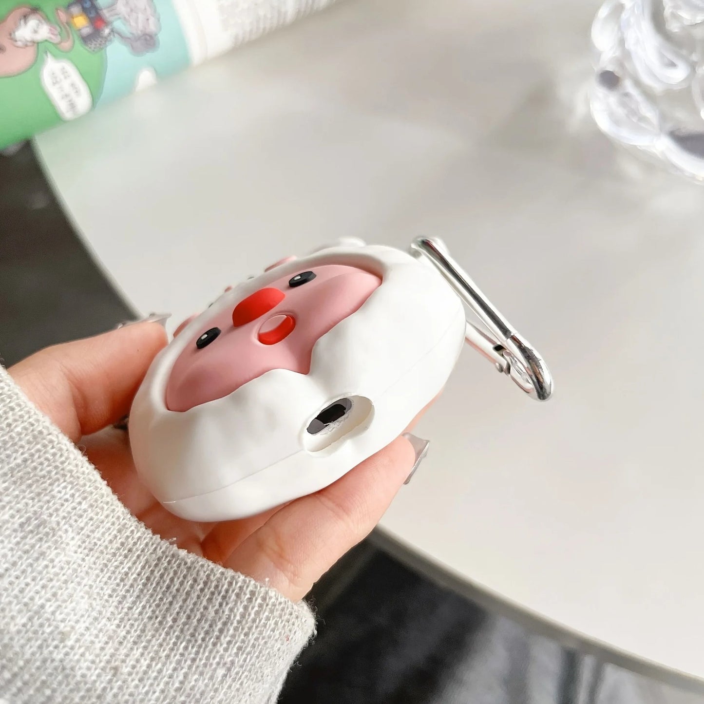 Rabbit Loopy -  Airpods Cover for Apple AirPods - Premium Silicone Case