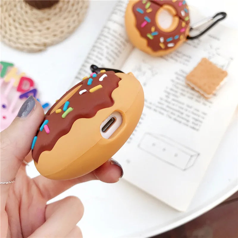 Doughnut -  Airpods Cover for Apple AirPods - Premium Silicone Case