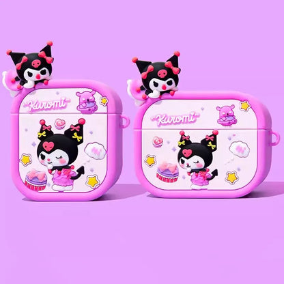 Poohaco Airpods Cover for Apple AirPods -  Premium Silicone Case Cover