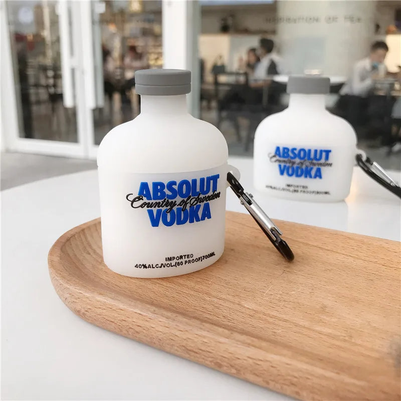 Vodka Airpods Cover  for Apple AirPods -  Premium Silicone Case Cover LIMITED