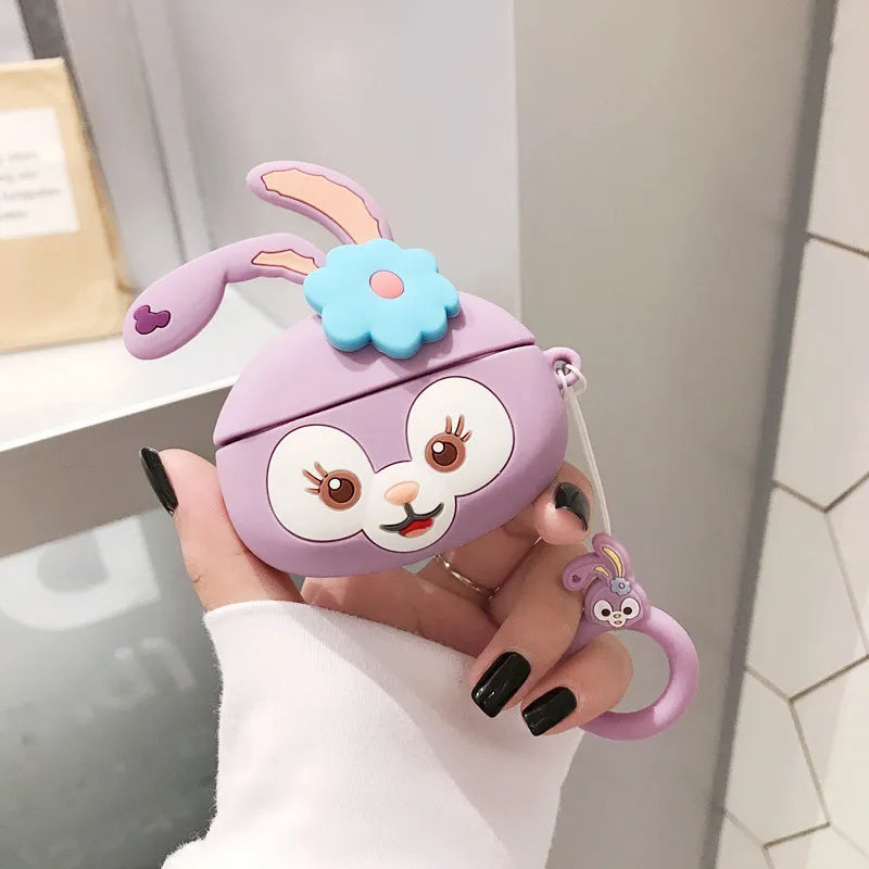 Star Rabbit Airpods Cover for Apple AirPods - Premium Silicone Case Cover