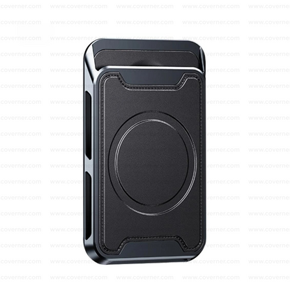 AeroGrip MagSafe Wallet – Premium Titanium Card Holder by Coverner India