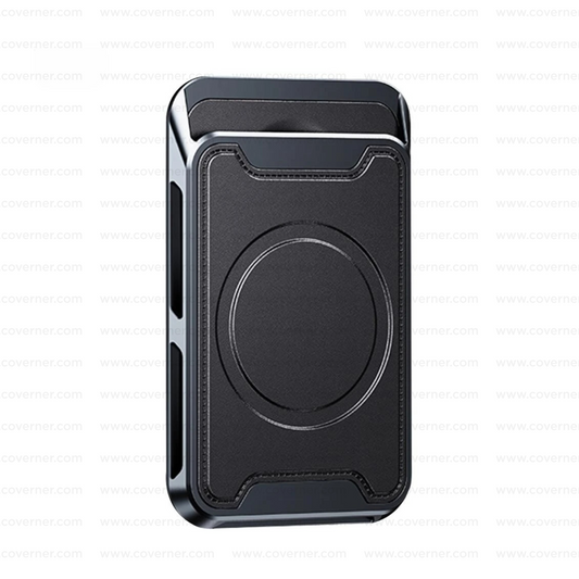 AeroGrip MagSafe Wallet – Premium Titanium Card Holder by Coverner India