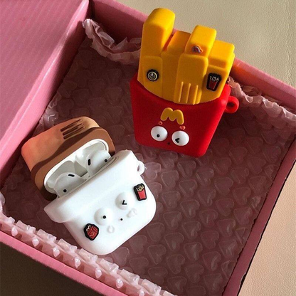 McDonald's & Chicken nugguts Airpods Cover for Apple AirPods - Premium Silicone Case