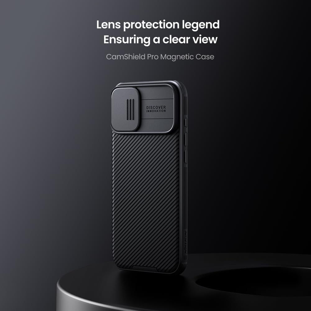 Nillkin® CamShield Series Case for iPhone 16 & 16 Plus with Camera Cover | Shockproof, Scratch-Resistant, 360° Full Protection