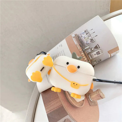 Cute Kitten Airpods Cover  for Apple AirPods -  Premium Silicone Case Cover