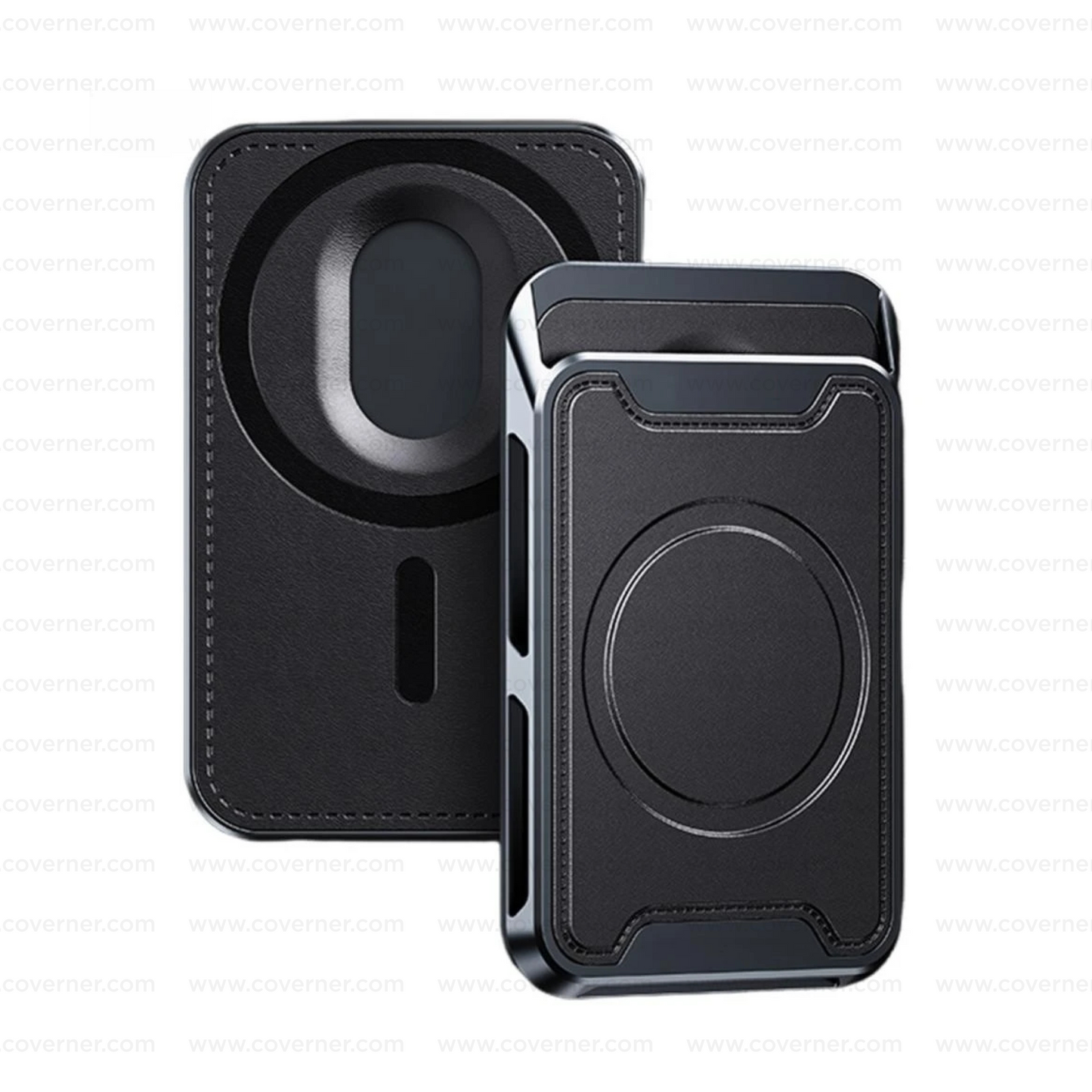 AeroGrip MagSafe Wallet – Premium Titanium Card Holder by Coverner India