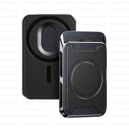 AeroGrip MagSafe Wallet – Premium Titanium Card Holder by Coverner India