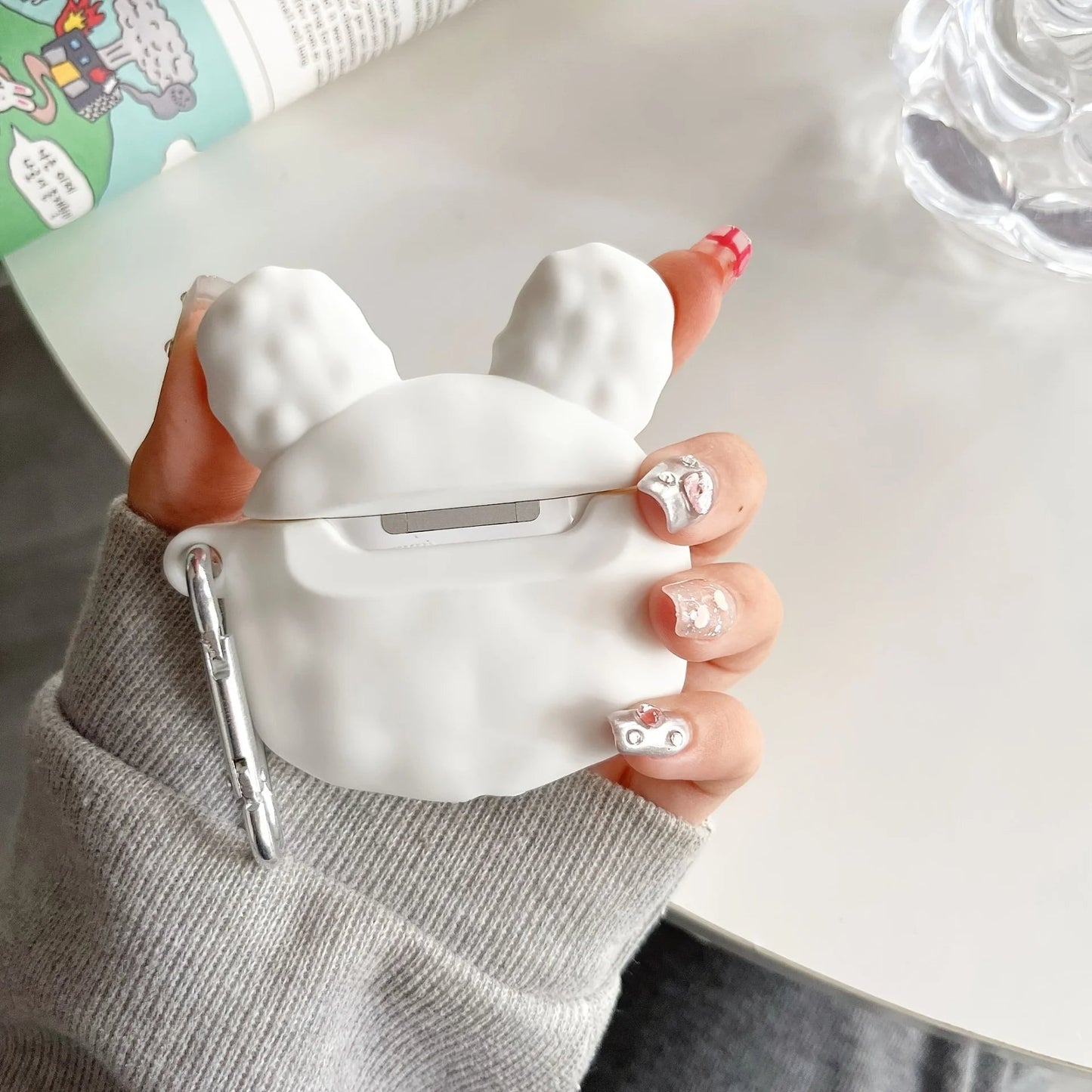 Rabbit Loopy -  Airpods Cover for Apple AirPods - Premium Silicone Case