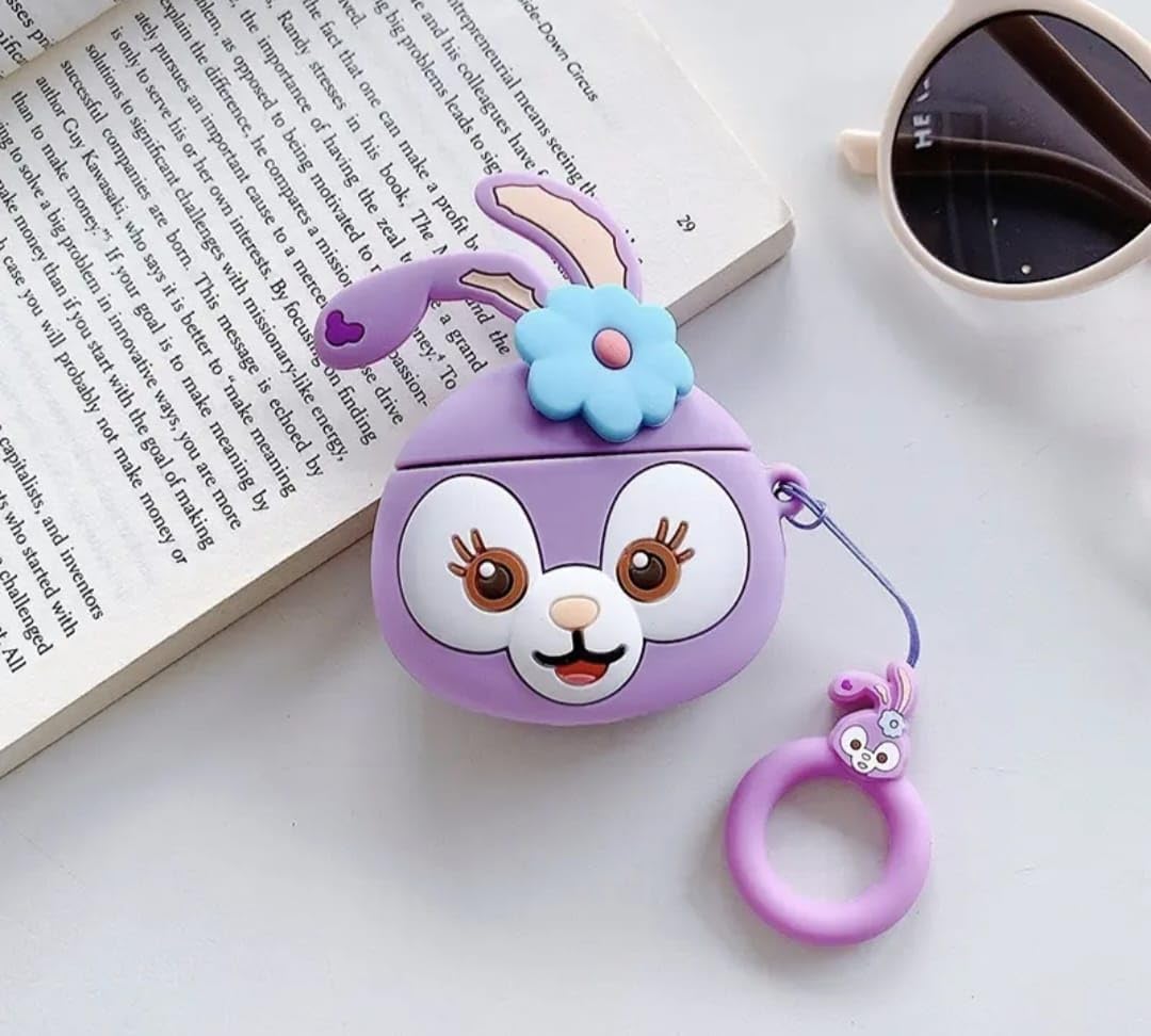 Star Rabbit Airpods Cover for Apple AirPods - Premium Silicone Case Cover