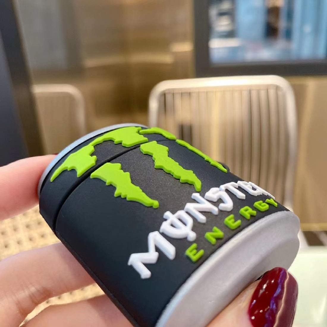 Monster Airpods Cover  for Apple AirPods -  Premium Silicone Case Cover