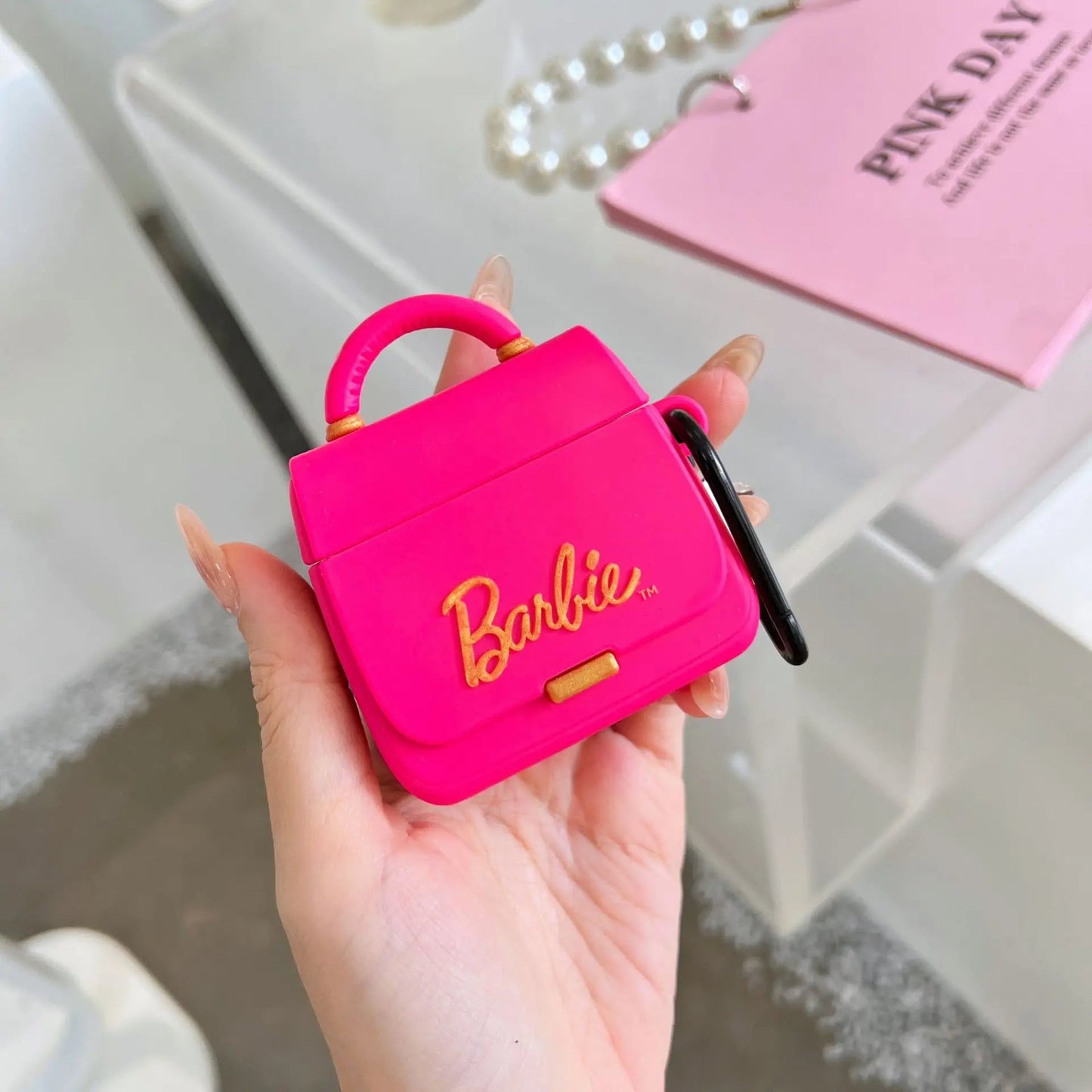 BARBIƎ Airpods Cover for Apple AirPods - Premium Silicone Case (Limited Edition)