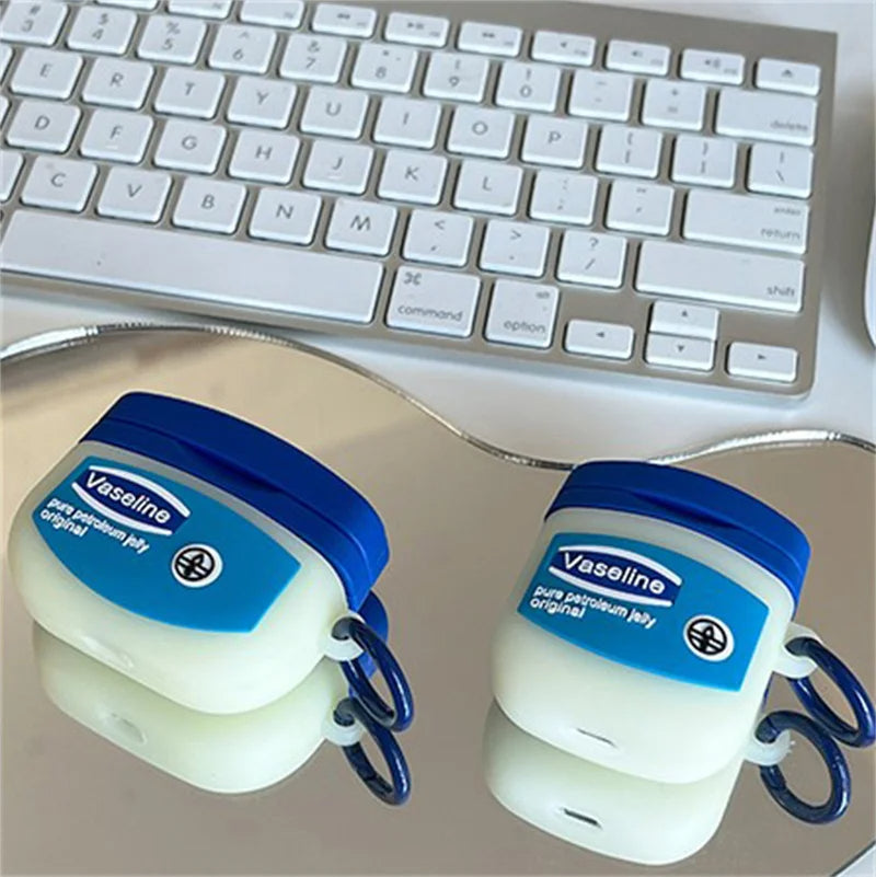 Vaseline AirPods Case – Fun Cartoon Silicone Protective Cover | Coverner