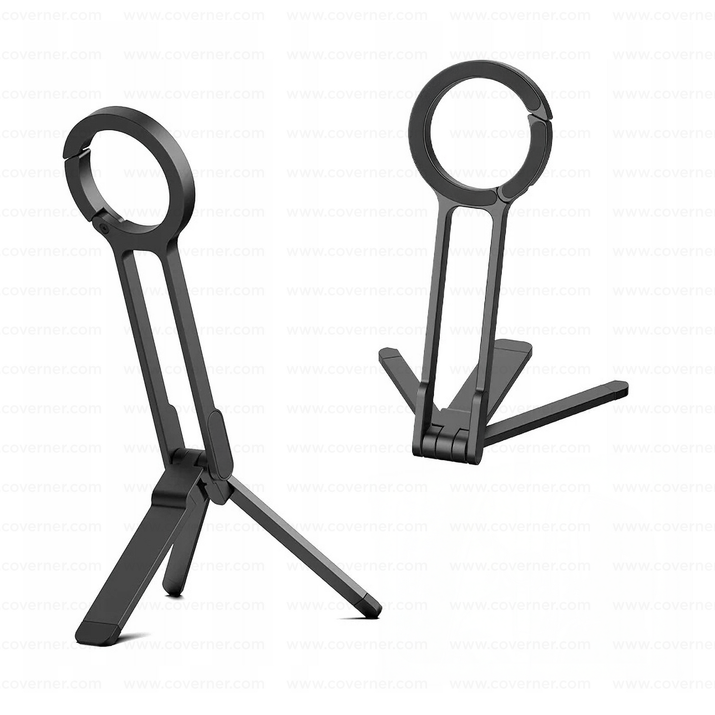 SnapMount Magnetic Phone Tripod Stand with Strong MagSafe – Carabiner Foldable & Portable by Coverner India