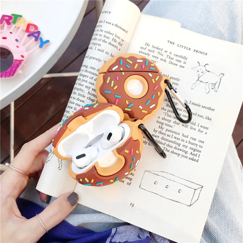 Doughnut -  Airpods Cover for Apple AirPods - Premium Silicone Case