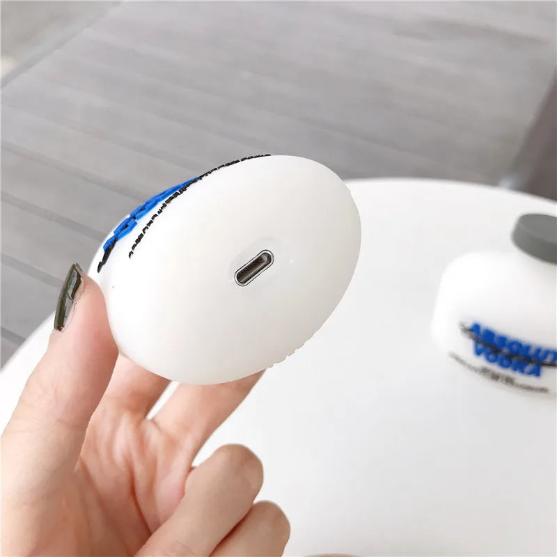 Vodka Airpods Cover  for Apple AirPods -  Premium Silicone Case Cover LIMITED