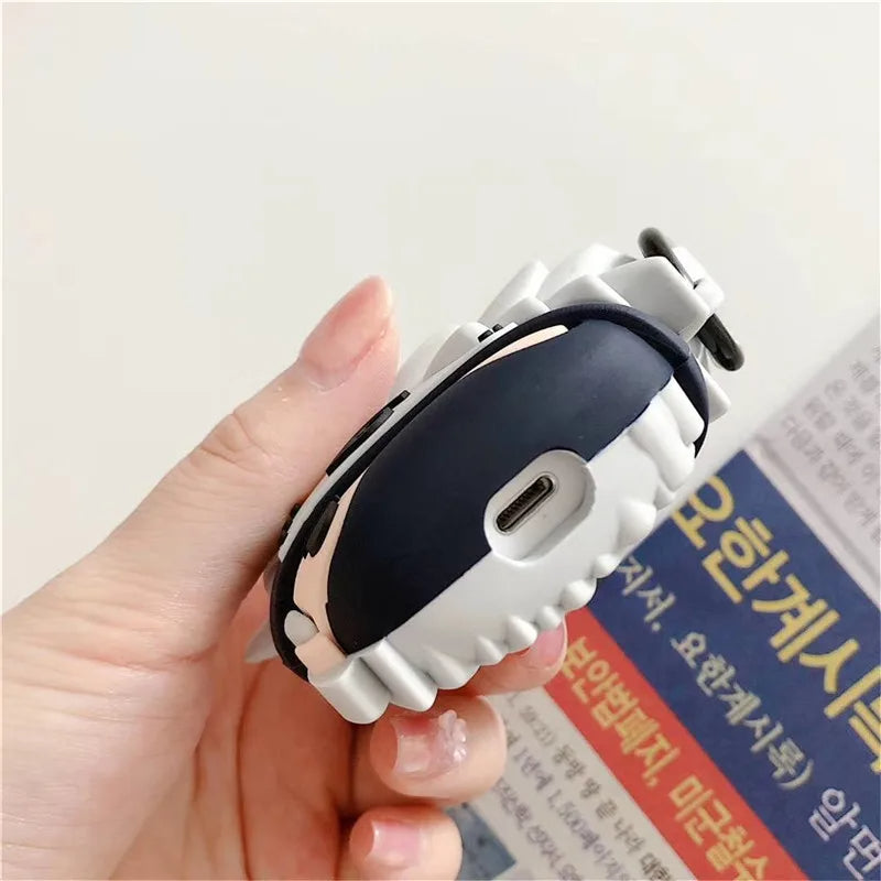 Kakashi & Naruto Case for AirPods - Premium Silicone Cover