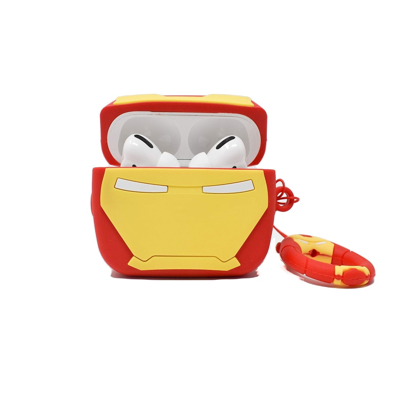 Ironman Airpods Cover for Apple AirPods - Premium Silicone Case