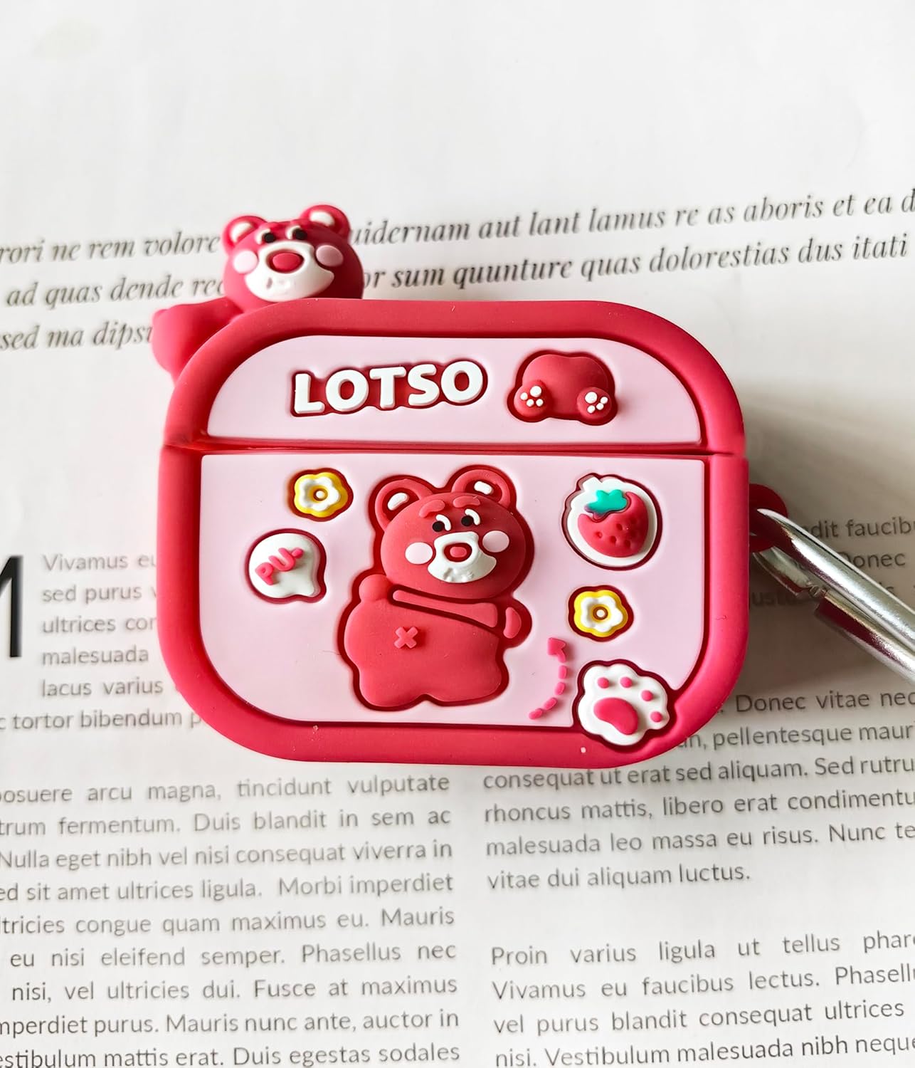 Lotso Airpods Cover for Apple AirPods -  Premium Silicone Case Cover