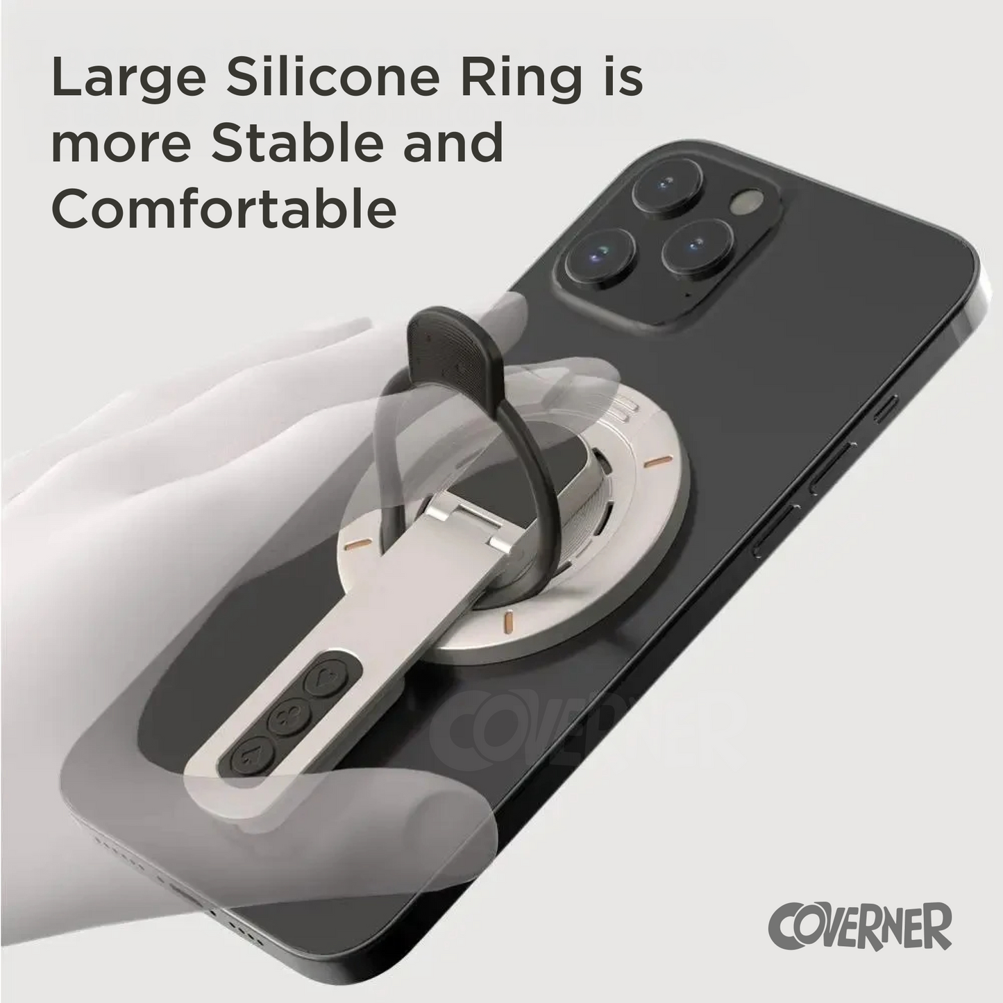 MagStand 360 – Ultra-Thin Magnetic Phone Holder| Coverner