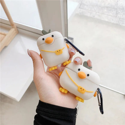 Cute Kitten Airpods Cover  for Apple AirPods -  Premium Silicone Case Cover