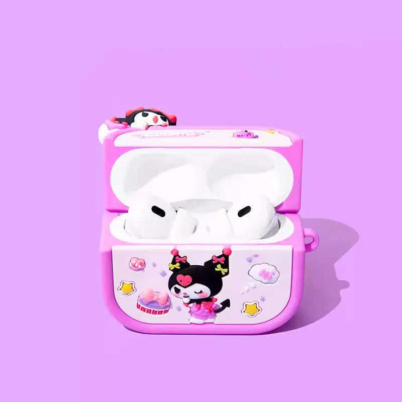 Poohaco Airpods Cover for Apple AirPods -  Premium Silicone Case Cover