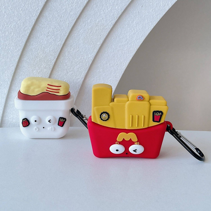 McDonald's & Chicken nugguts Airpods Cover for Apple AirPods - Premium Silicone Case