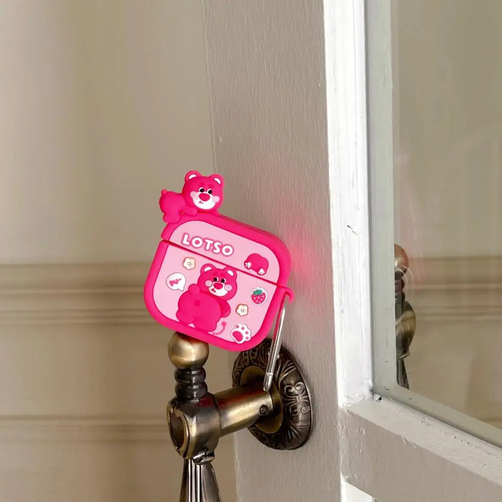 Lotso Airpods Cover for Apple AirPods -  Premium Silicone Case Cover