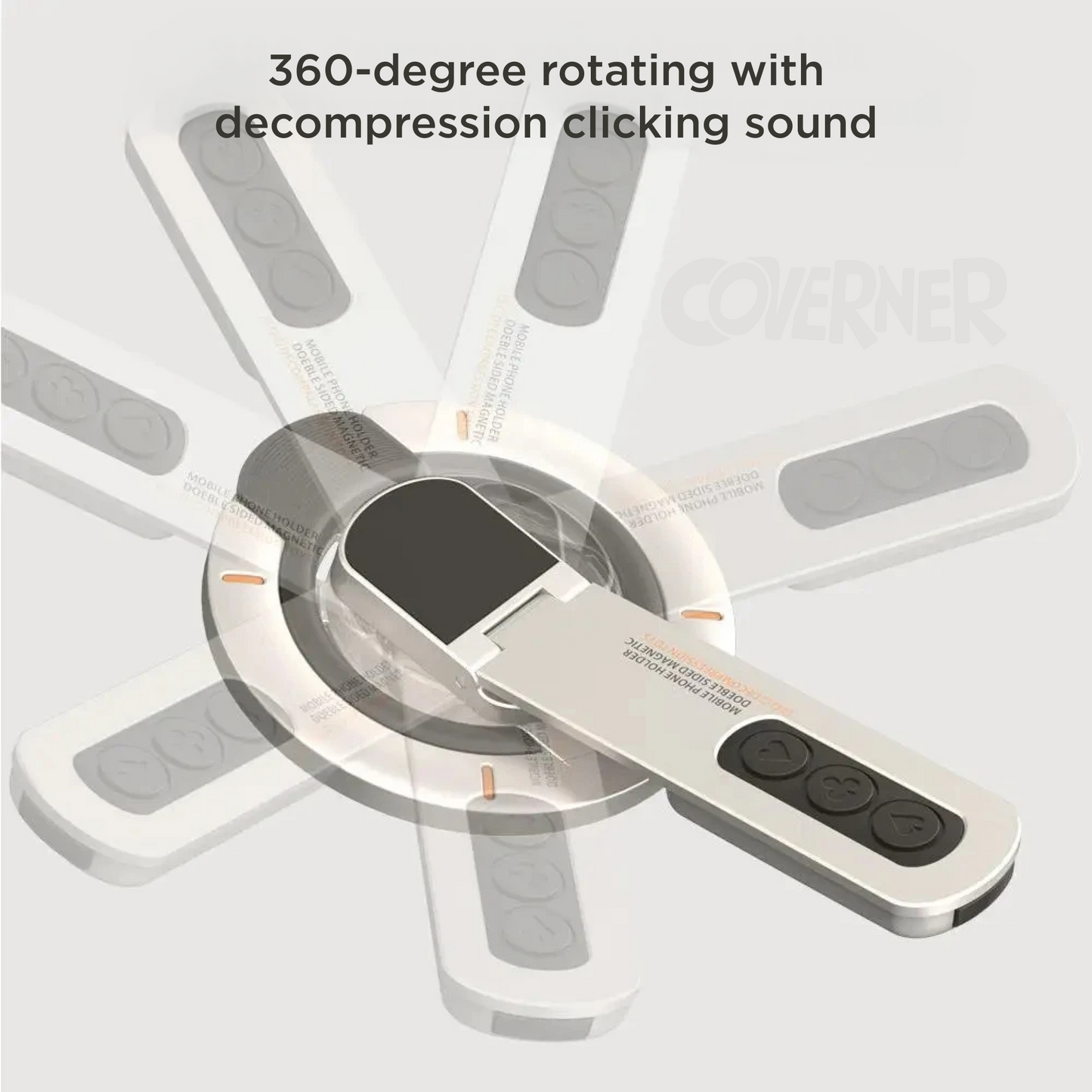 MagStand 360 – Ultra-Thin Magnetic Phone Holder| Coverner