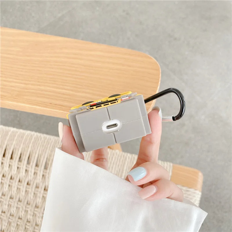 Wall E Airpods Cover  for Apple AirPods -  Premium Silicone Case Cover