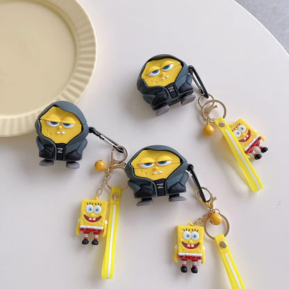 SpongeBob Airpods Cover  for Apple AirPods -  Premium Silicone Case Cover