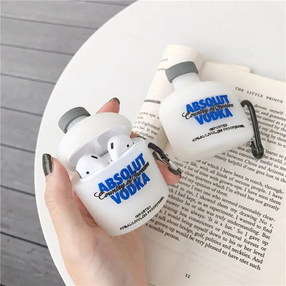 Vodka Airpods Cover  for Apple AirPods -  Premium Silicone Case Cover LIMITED
